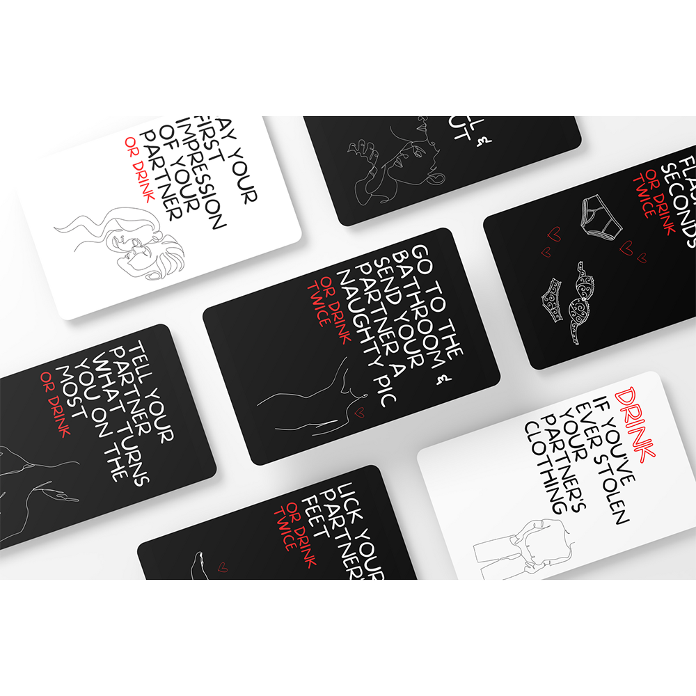 Drunk Desires Couples Drinking Card Game